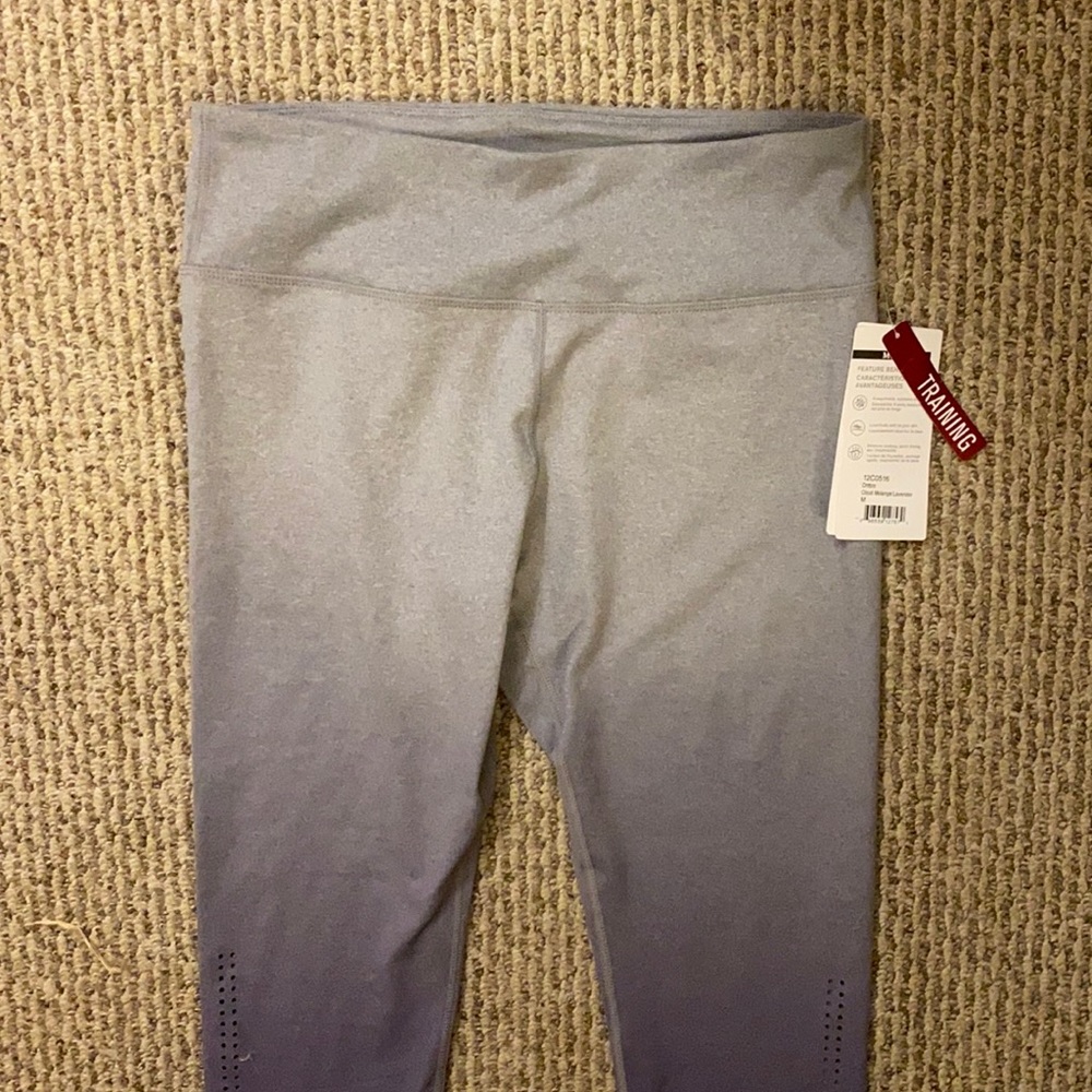 NEW Mondetta Purple and Grey Ombré Leggings